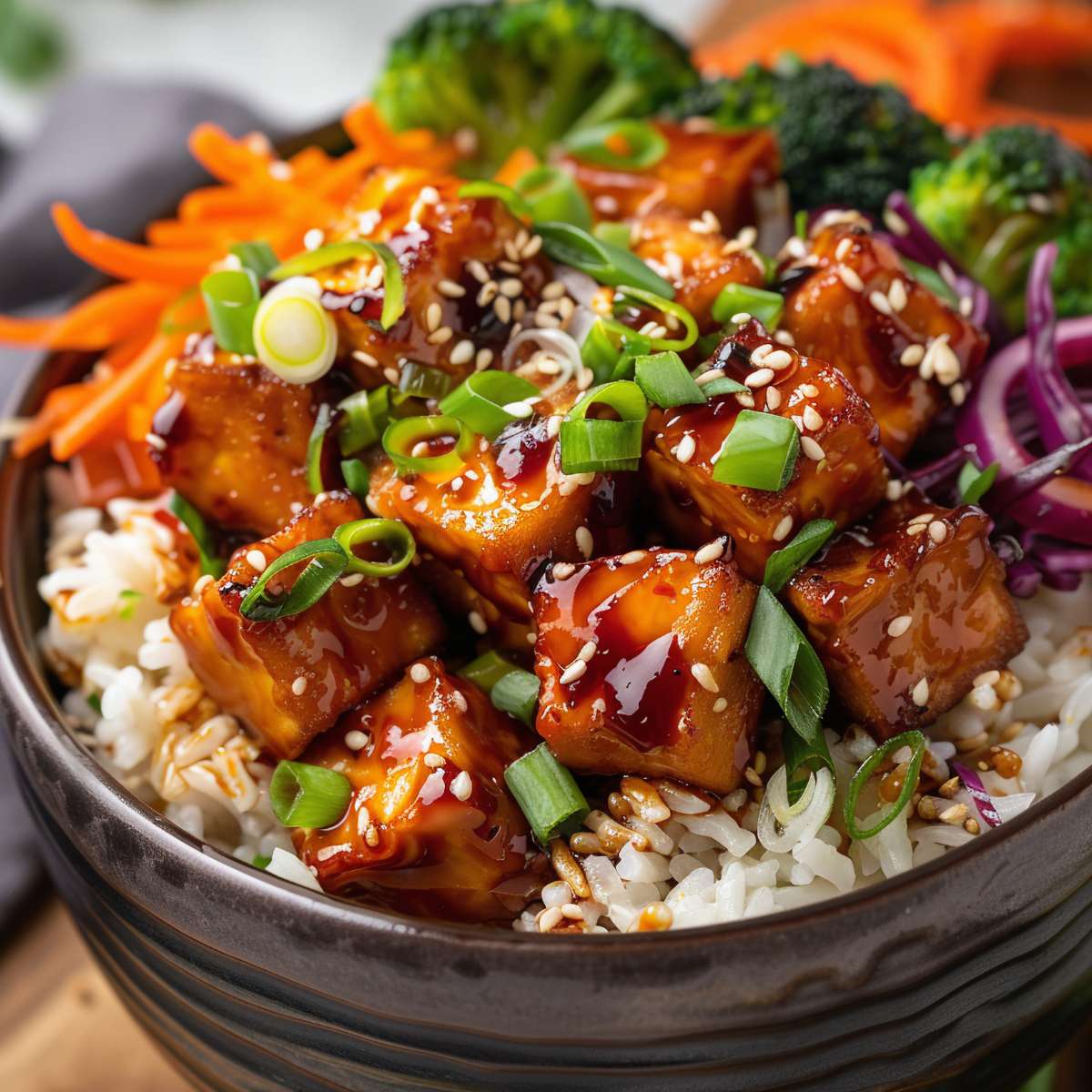 Crispy Korean Tofu